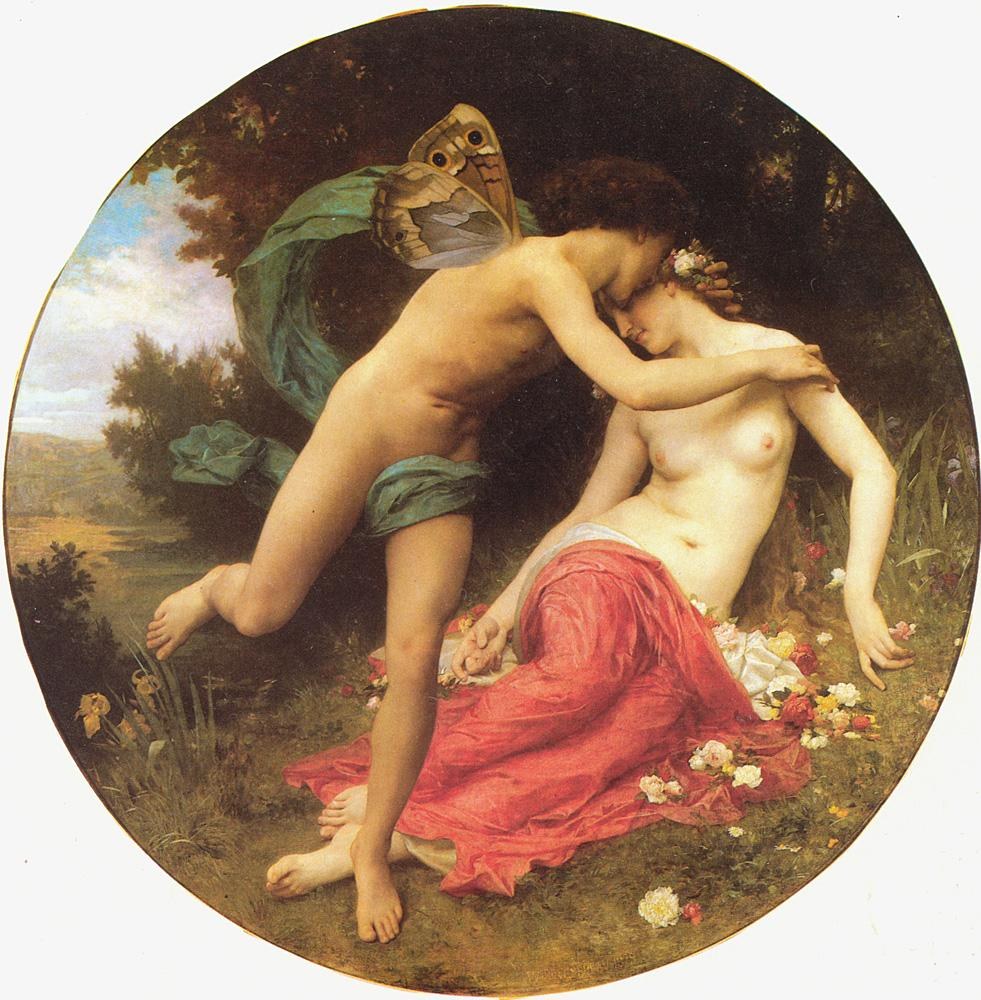 William Bouguereau Flora and Zephyr